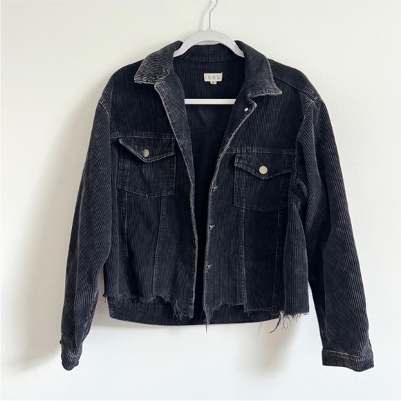 POL Jackets & Blazers - POL Black Corduroy Jacket